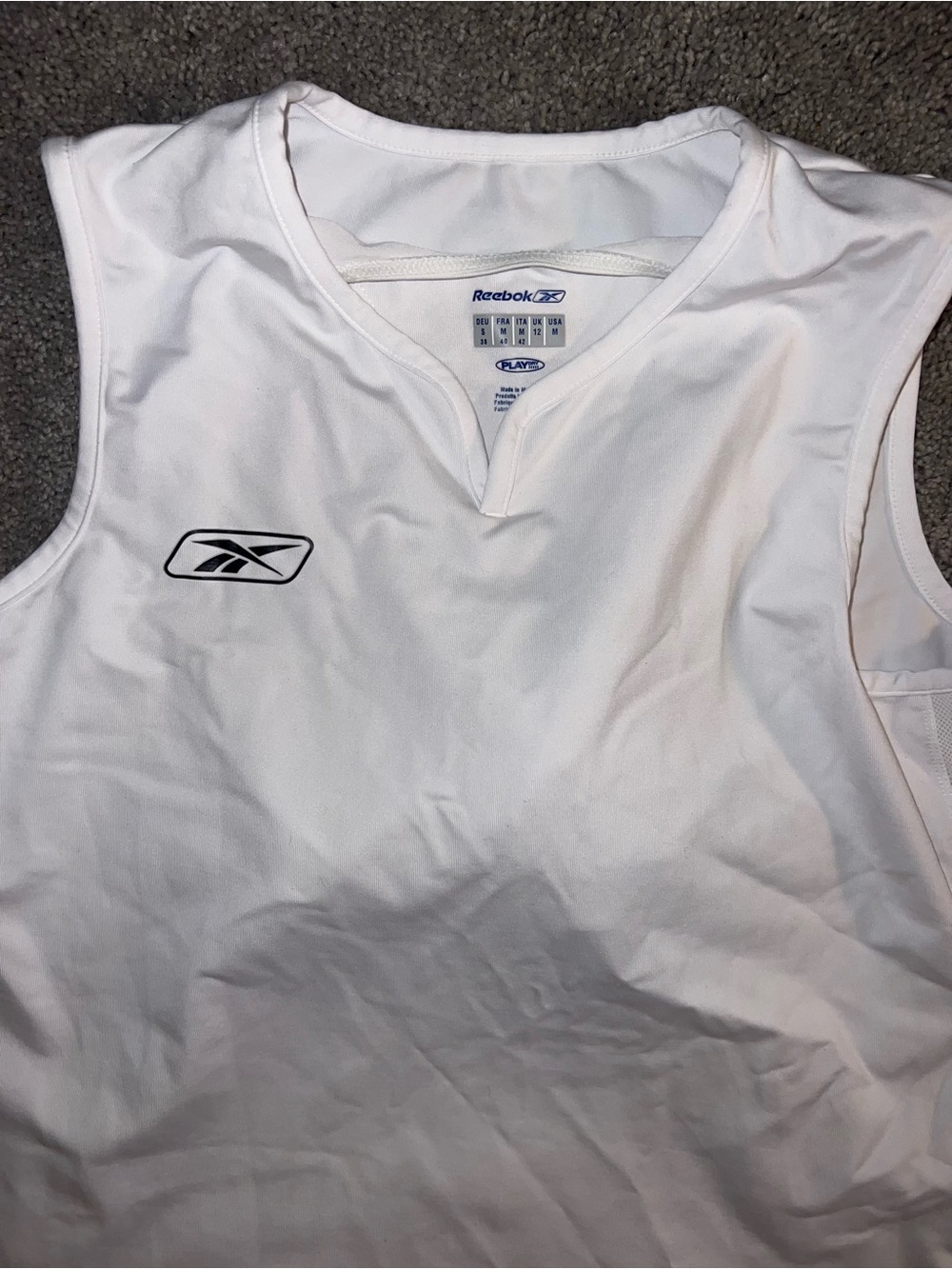 Reebok White Sleeveless Athletic Tennis Dress - Picture 3 of 5